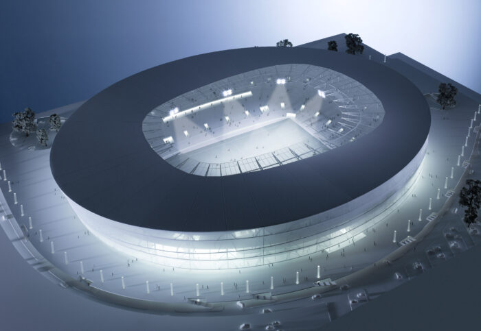 Modellbau-Adams-Stadion-Breslau