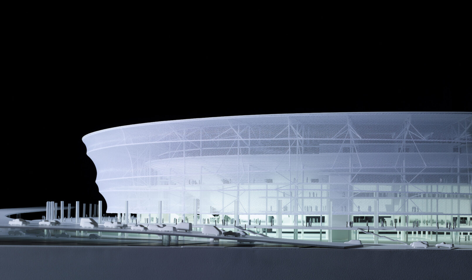 Modellbau-Adams-Stadion-Breslau