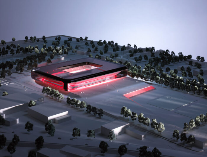 Modellbau-Adams-Stadion-Warschau